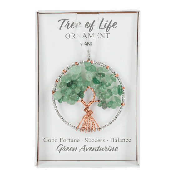 Tree Of Life Ornament With Crystals - Lady of the Lake
