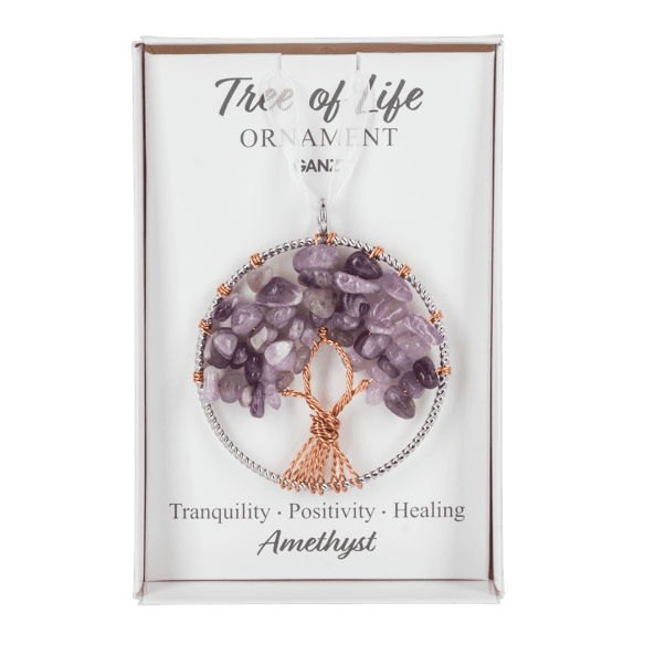 Tree Of Life Ornament With Crystals - Lady of the Lake