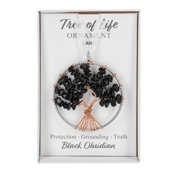 Tree Of Life Ornament With Crystals - Lady of the Lake