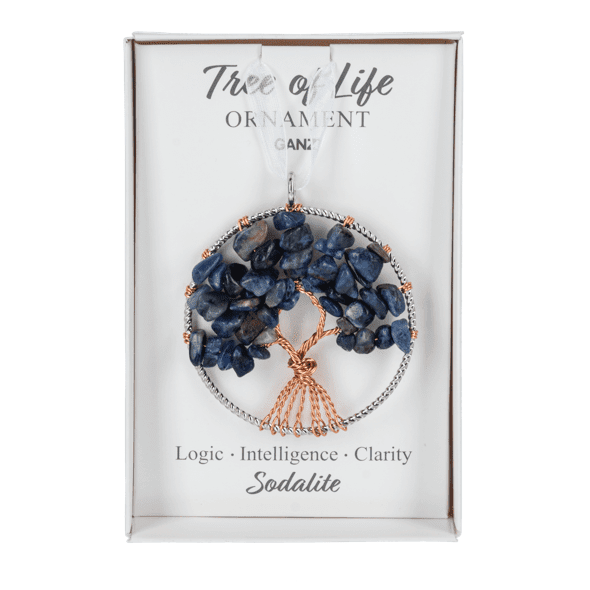 Tree Of Life Ornament With Crystals - Lady of the Lake