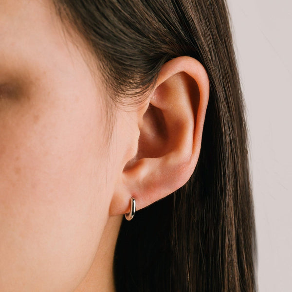 Tube Hoop Earrings - Lady of the Lake