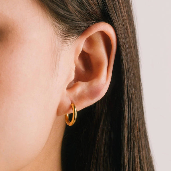 Tube Hoop Earrings - Lady of the Lake