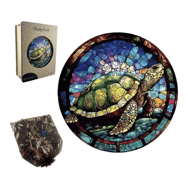 Turtle Round Puzzle - Lady of the Lake