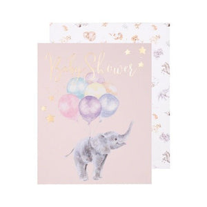 Up And Away - Greeting Card - Baby Shower