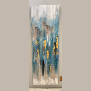 Uplifting I - Hand Embellished Canvas - Lady of the Lake