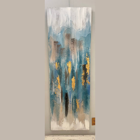 Uplifting I - Hand Embellished Canvas - Lady of the Lake