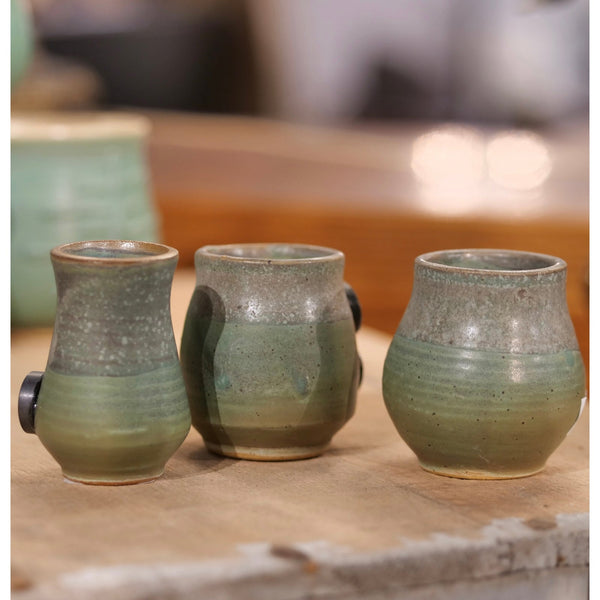 Vase With Magnet - The Blue Garden Pottery - Lady of the Lake