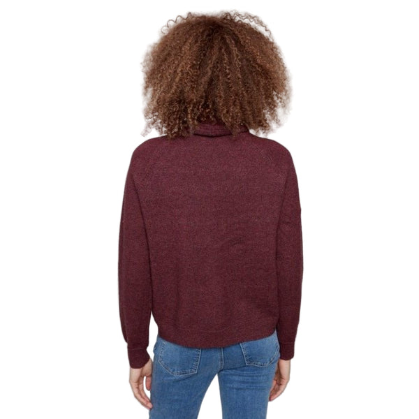 Vera Textured Cowl Neck Knit Sweater - Lady of the Lake