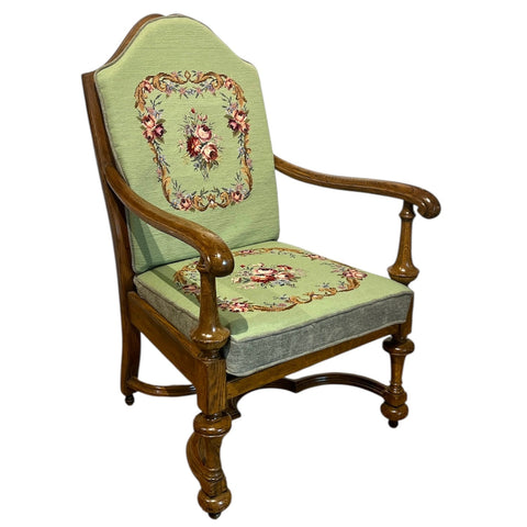 Victoria Era Oak Armchair - Lady of the Lake