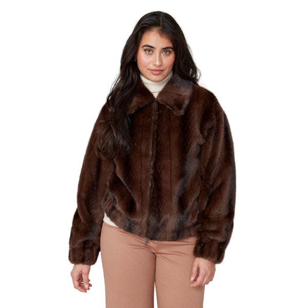 Victoria Faux Fur Knit Jacket - Lady of the Lake