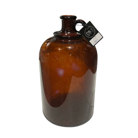 Vintage Brown Glass Jug - Lady of the Lake