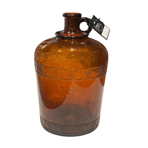 Vintage Brown Glass Jug - Lady of the Lake