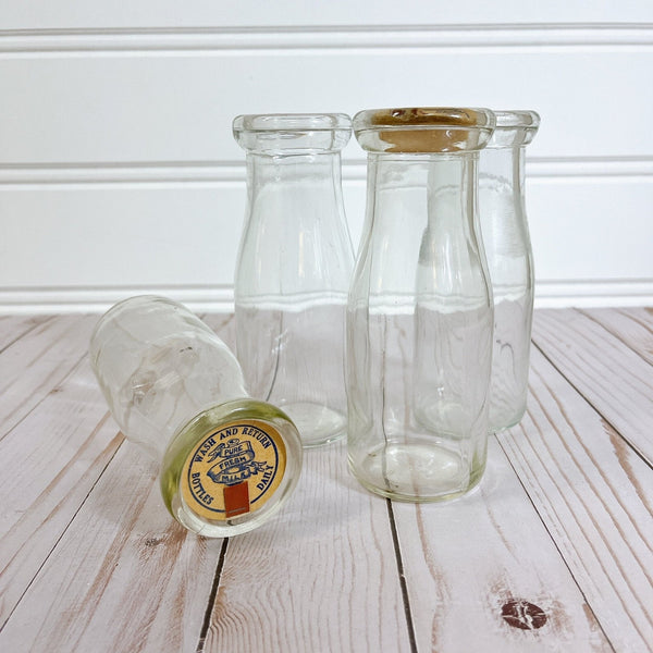 Vintage Half-Pint Milk Bottle