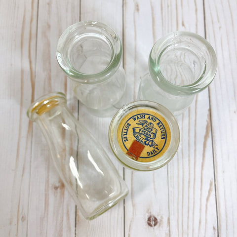 Vintage Half-Pint Milk Bottle