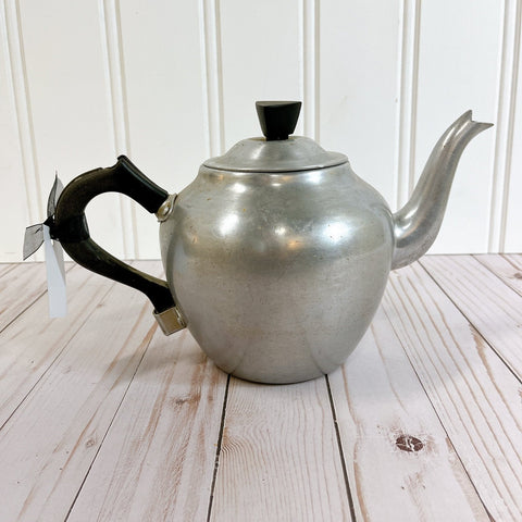 Vintage Metal Tea Pot