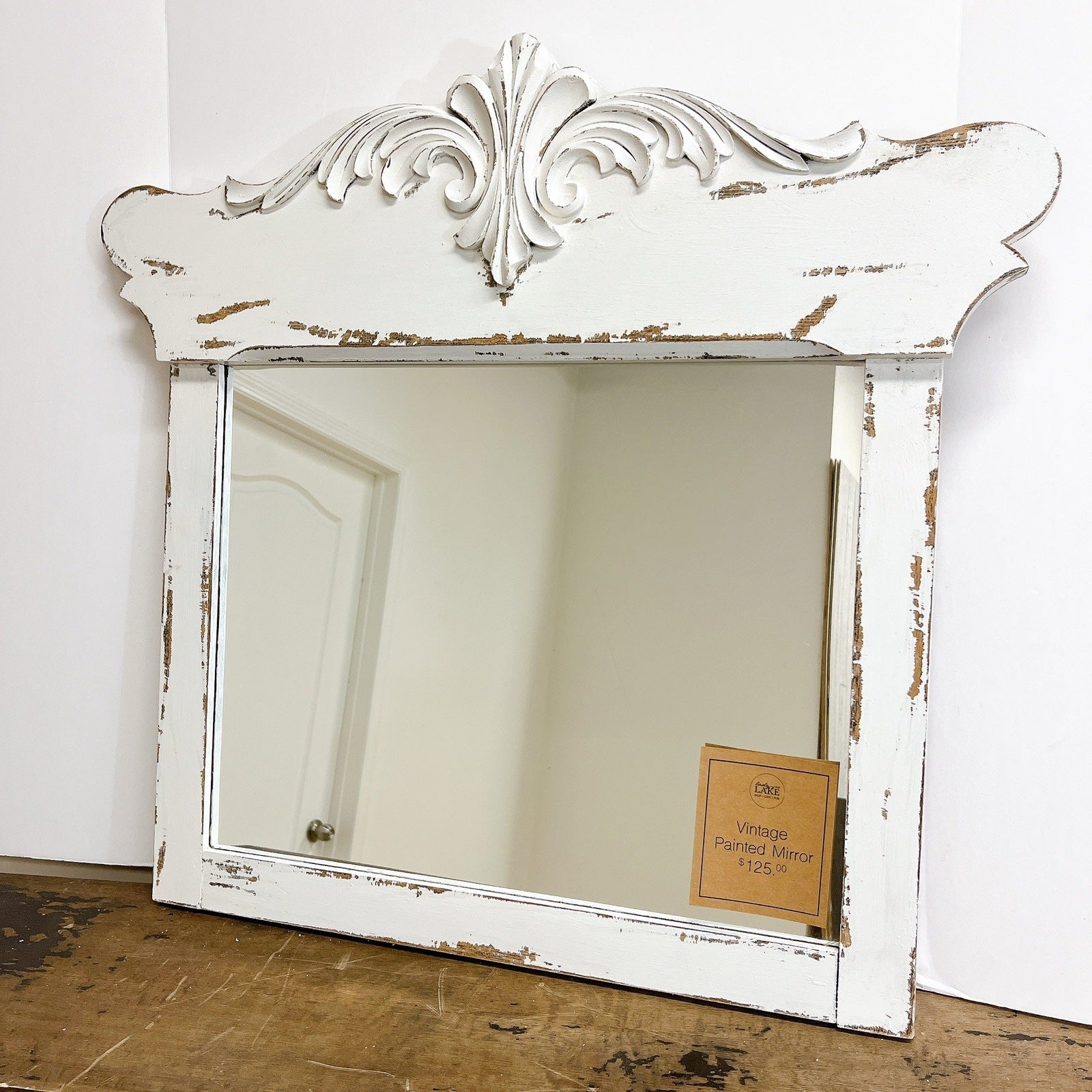 Vintage Painted Mirror