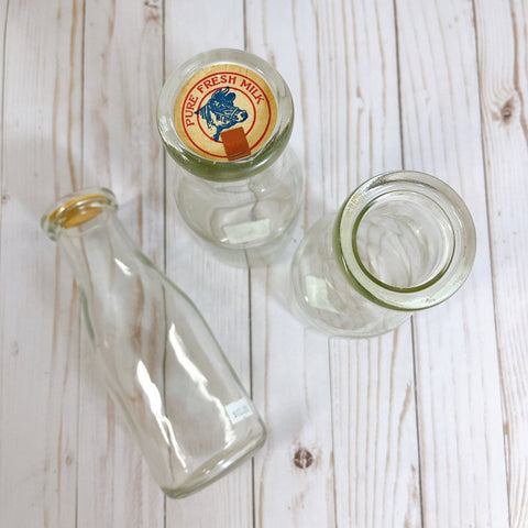 Vintage Pint Milk Bottle