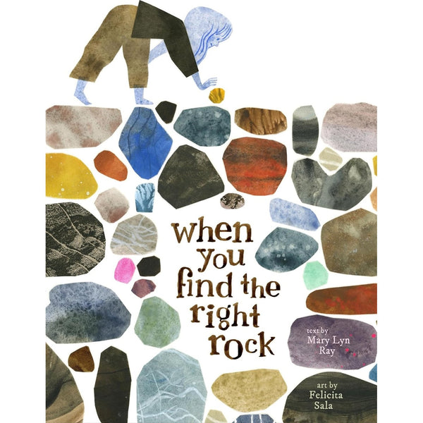 When You Find The Right Rock - Hardcover Book - Lady of the Lake