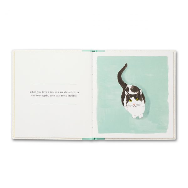 When You Love A Cat - Hardcover Book