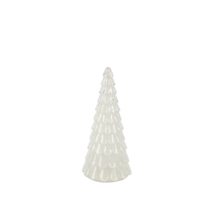 White Sugar Glass Led Tree