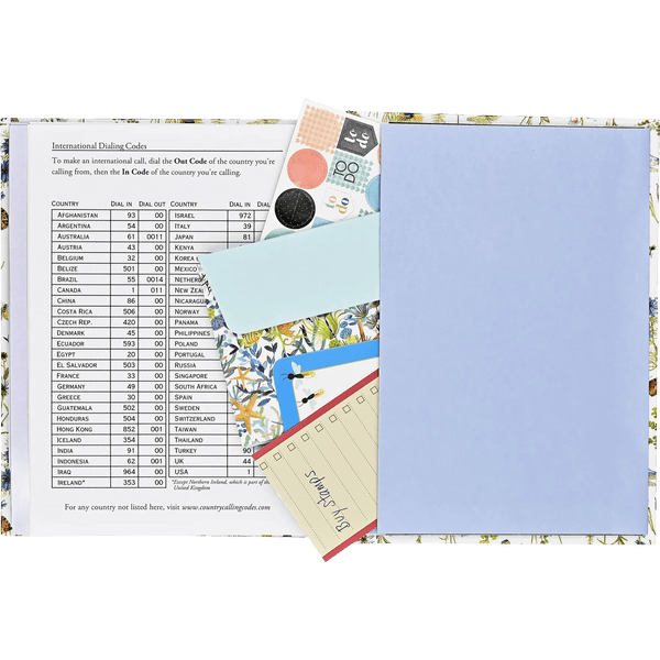 Wildflower Garden Address Book - Large