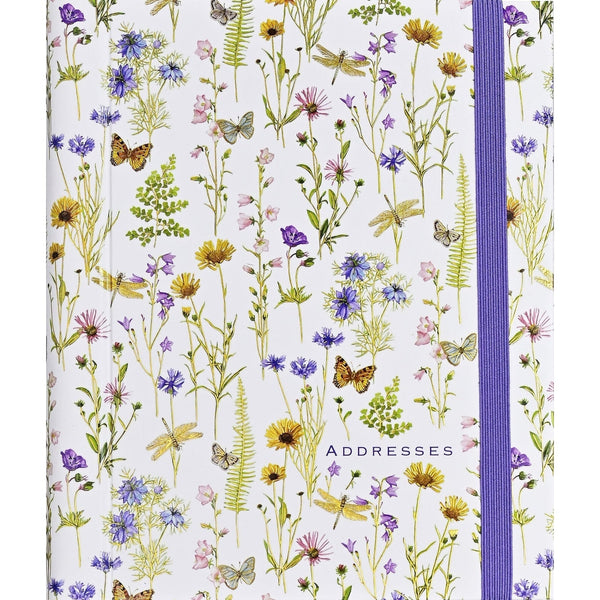 Wildflower Garden Address Book - Large