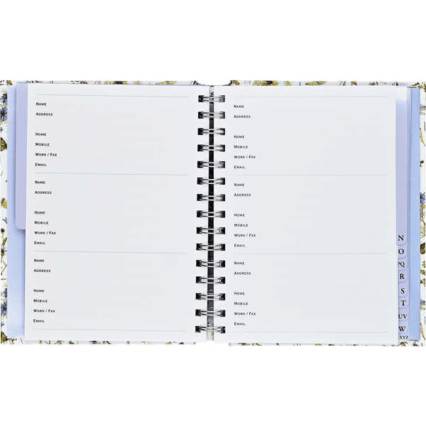 Wildflower Garden Address Book - Large