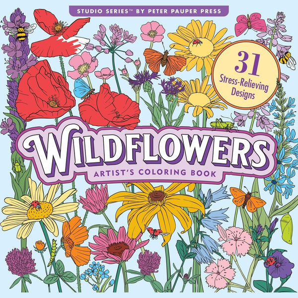 Wildflowers Artist's Colouring Book - Lady of the Lake