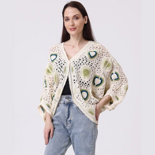 Willow Loose Knit Summer Cardigan - Lady of the Lake