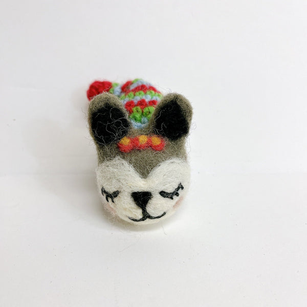 Winter Pal Wool Ornament