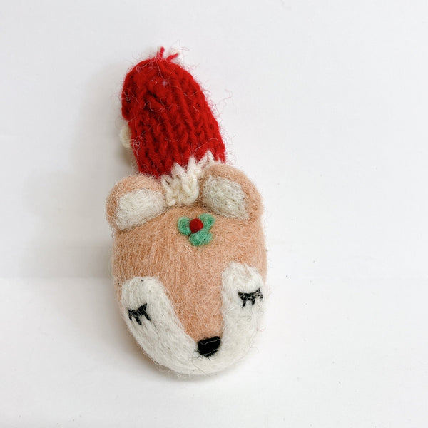 Winter Pal Wool Ornament