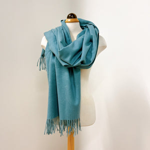 Winter Scarf - Cashmere Feeling With Tassels