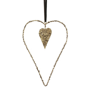 Wire Heart Ornament