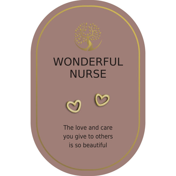 Wonderful Nurse Stud Earrings - Lady of the Lake