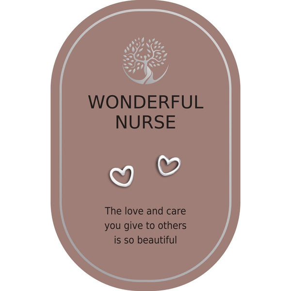 Wonderful Nurse Stud Earrings - Lady of the Lake