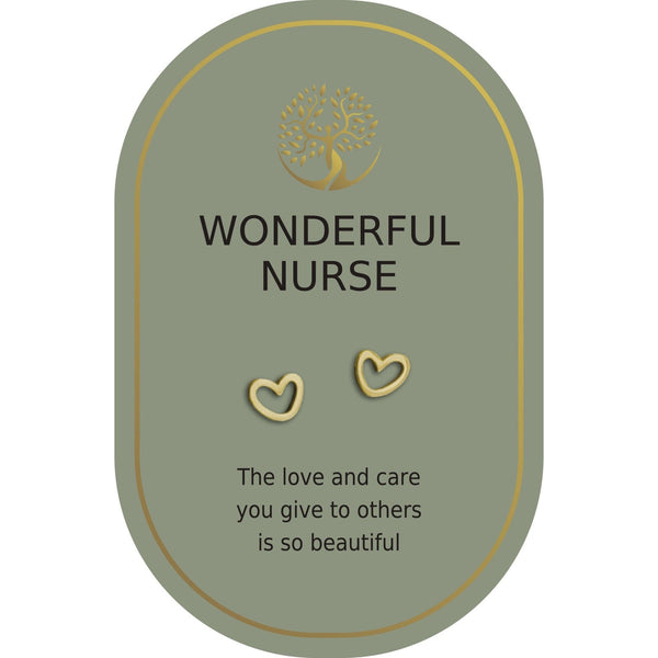 Wonderful Nurse Stud Earrings - Lady of the Lake