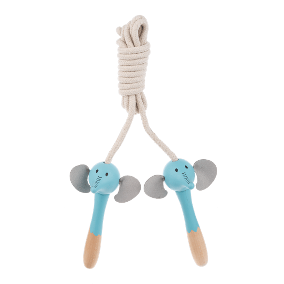 Wooden Animal Skipping Rope