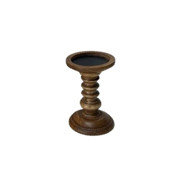Wooden Candle Holder - Lady of the Lake