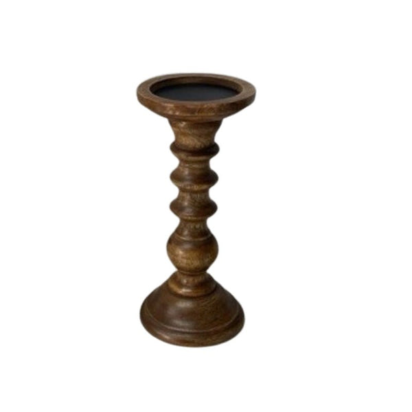 Wooden Candle Holder - Lady of the Lake