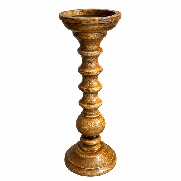 Wooden Candle Holder