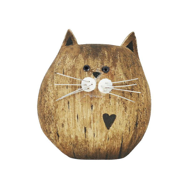 Wooden Cat Decor - Lady of the Lake