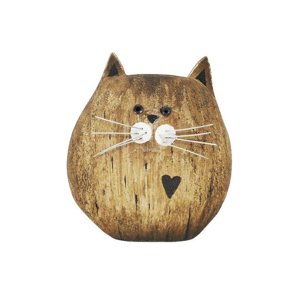 Wooden Cat Decor - Lady of the Lake