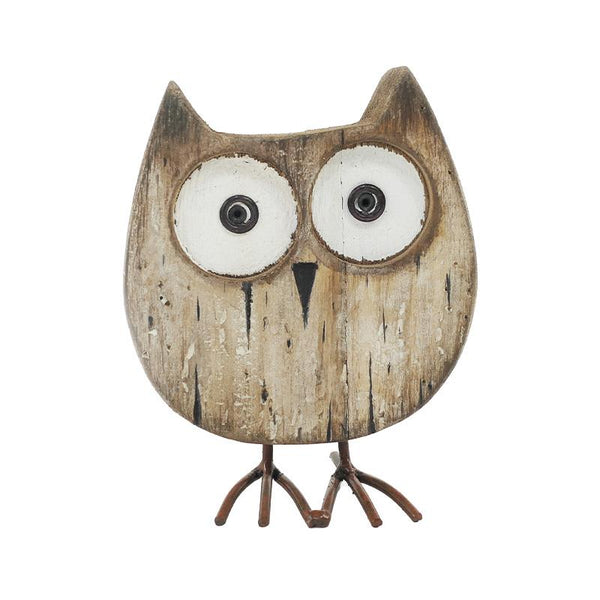 Wooden Owl Decor - Lady of the Lake