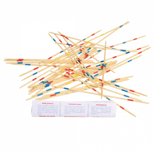 Wooden Pick Up Sticks Game