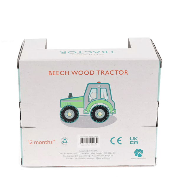 Wooden Push Along Tractor - Lady of the Lake
