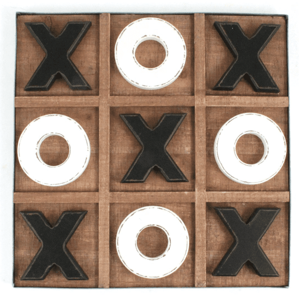 Wooden Tic Tac Toe Set - Lady of the Lake