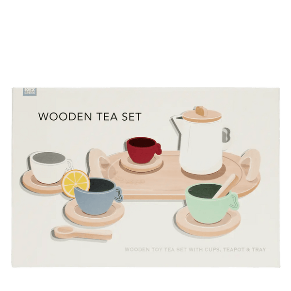 Wooden Toy Tea Play Set - Lady of the Lake