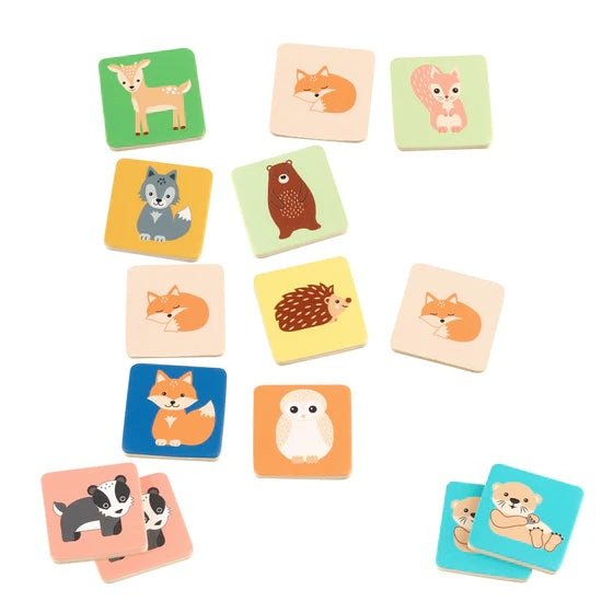 Woodland Animal Memory Game