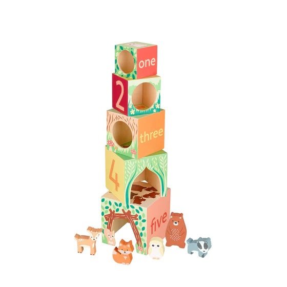 Woodland Animal Stacking Cubes