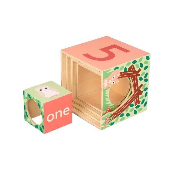 Woodland Animal Stacking Cubes